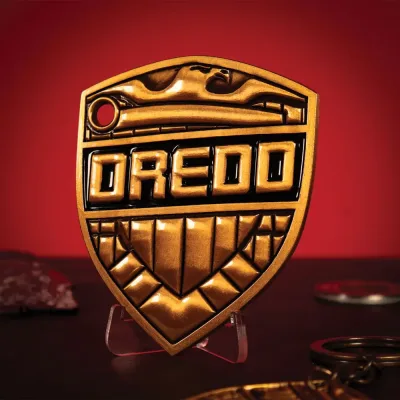 2000 AD Judge Dredd Badge Replica