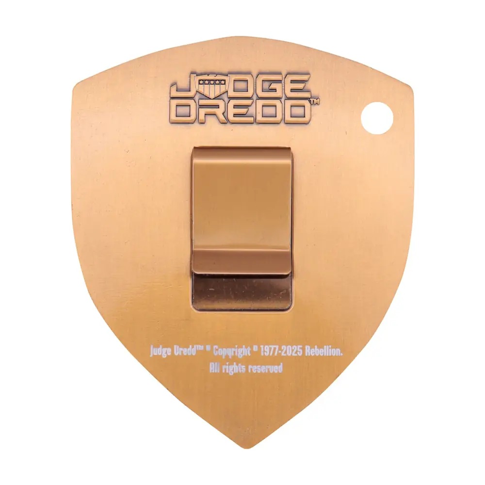 2000 AD Judge Dredd Badge Replica