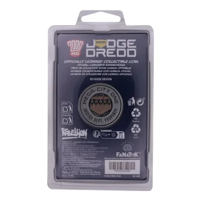 2000 AD Judge Dredd Mega-City One Coin