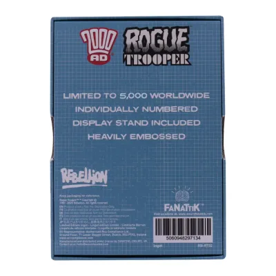2000 AD Rogue Trooper Limited Edition Ingot