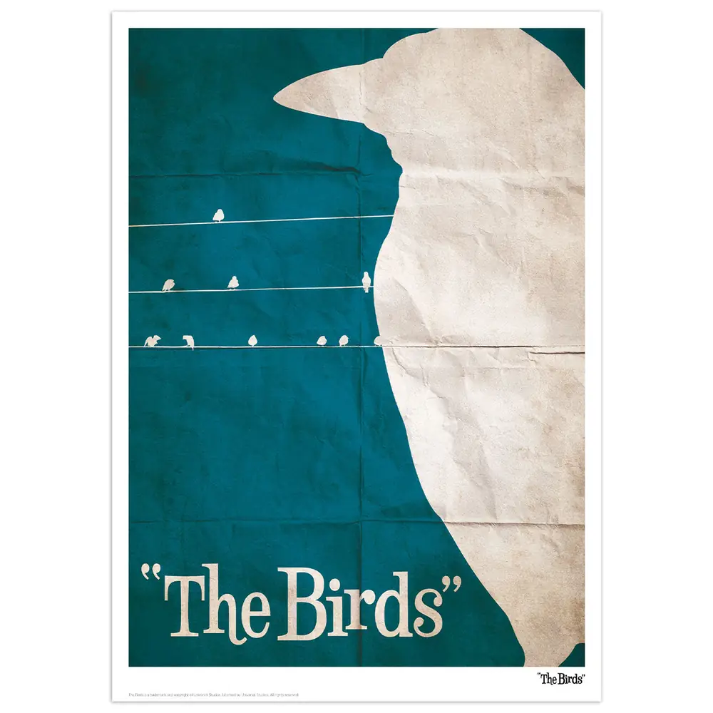 Alfred Hitchcock Limited Edition Art Print - Birds