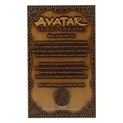 Avatar the Last Airbender Limited Edition Aang Ingot