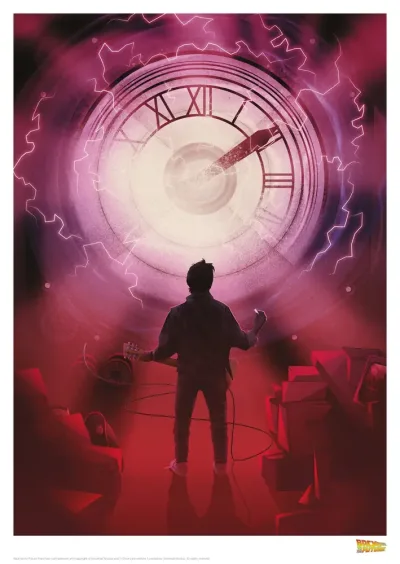 Back to the Future Limited Edition Art Print - 7