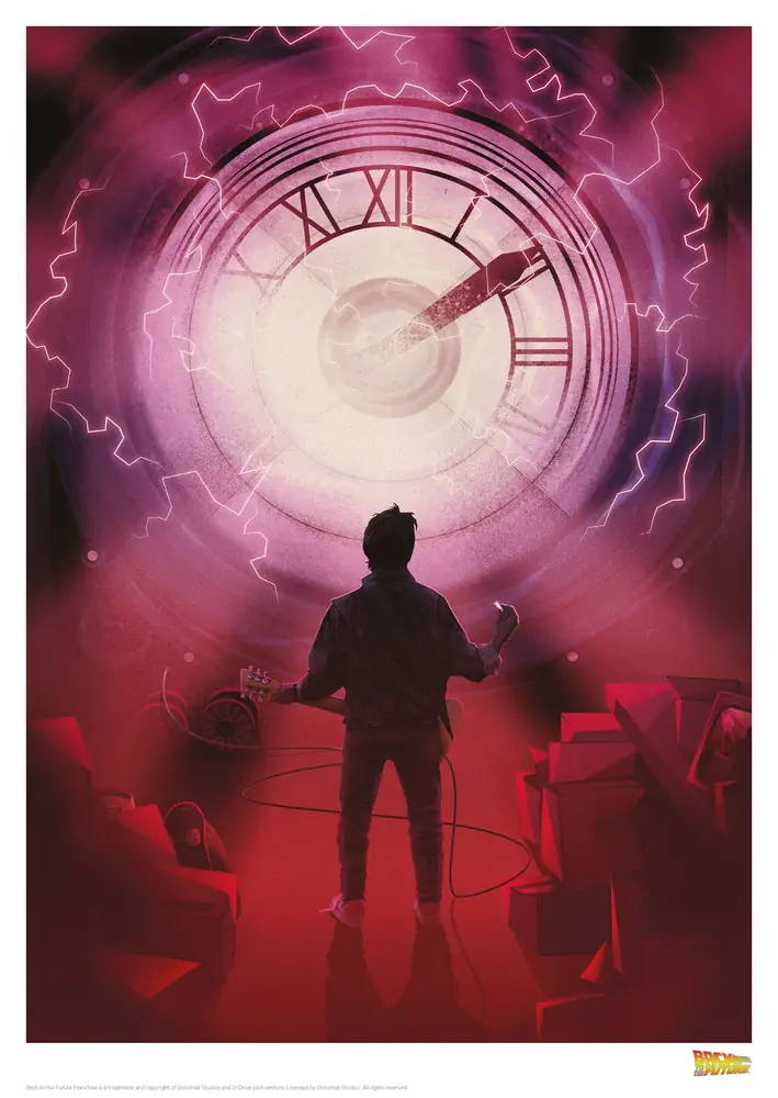 Back to the Future Limited Edition Art Print - 7
