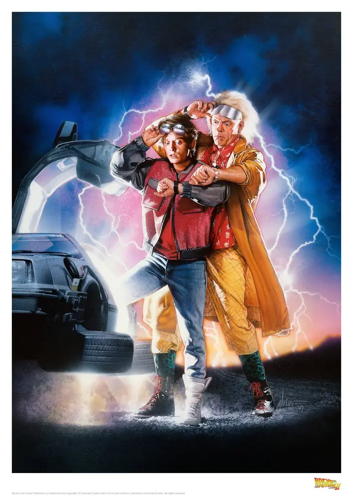 Back to the Future Limited Edition Art Print - 8