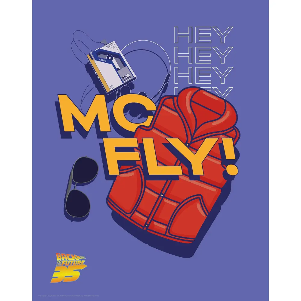 Back to the Future Limited Edition Art Print - 1 - Release 2
