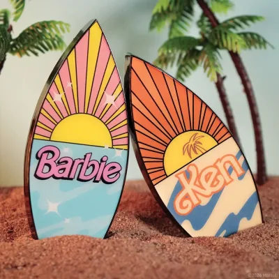 Barbie™ - Ken™ Surfboard Magnetic Bottle Opener
