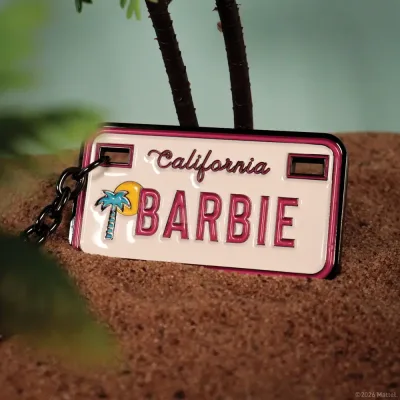 Barbie™ - Limited Edition License Plate Keyring