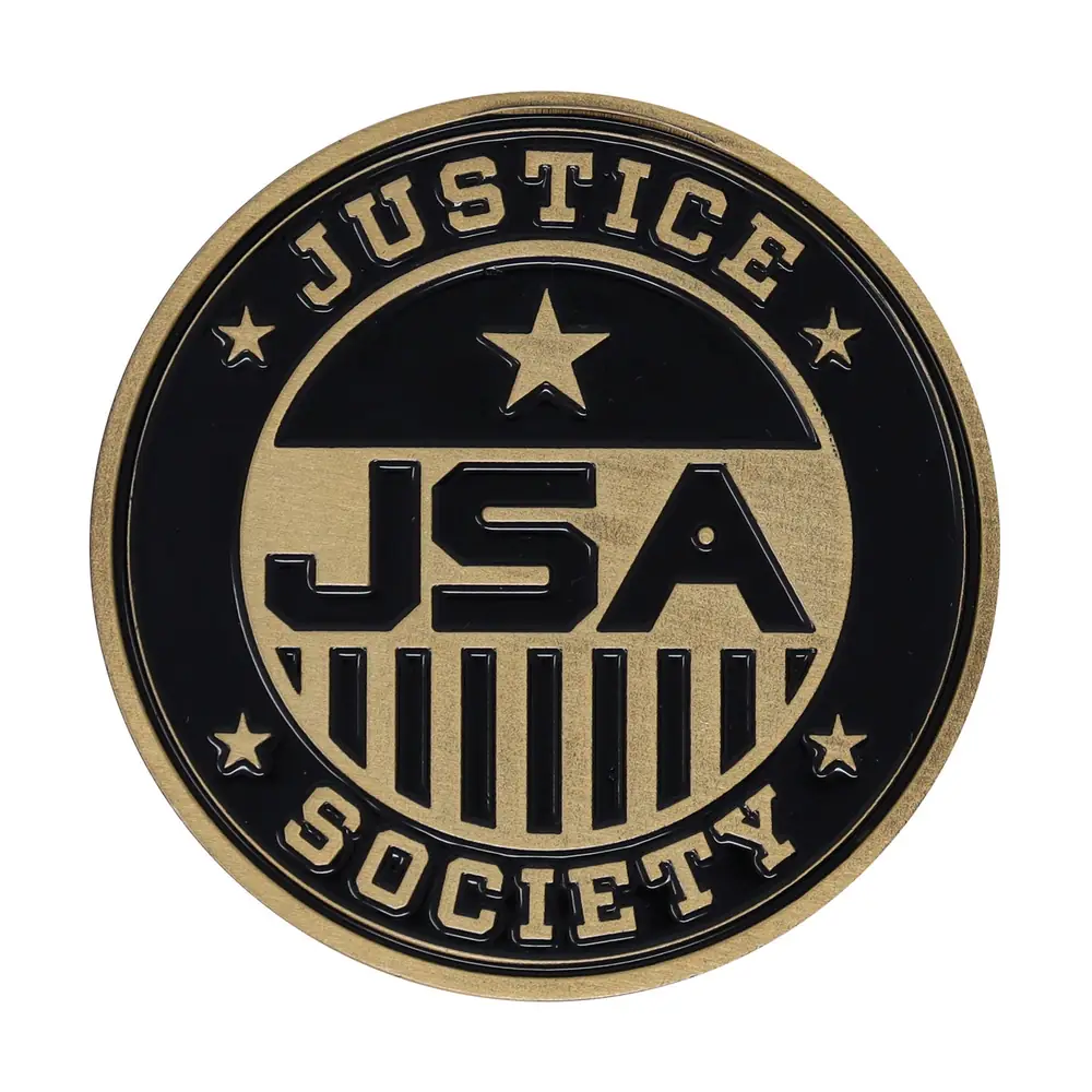 DC Black Adam Limited Edition Justice Society of America Medallion