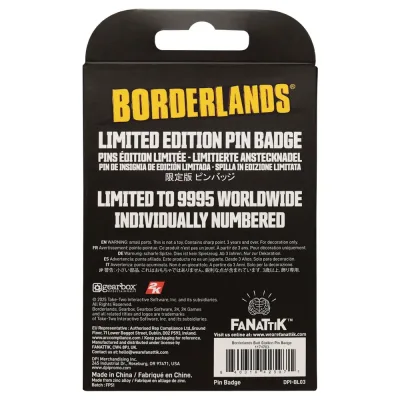 Borderlands Butt Stallion Pin Badge