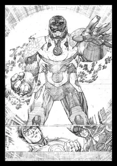 DC Comics Darkseid Limited Edition Art Print