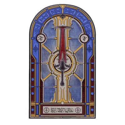 Doom Limited Edition Crucible Sword Stained Glass Window Ingot