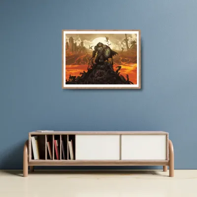 DOOM: The Dark Ages Limited Edition A3 Art Print
