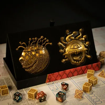 Dungeons & Dragons 50th Anniversary Beholder Twin Medallion Set