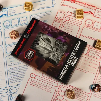 Dungeons & Dragons Limited Edition Dungeon Masters Guide Ingot