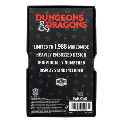 Dungeons & Dragons Limited Edition Lolth the Spider Queen Ingot