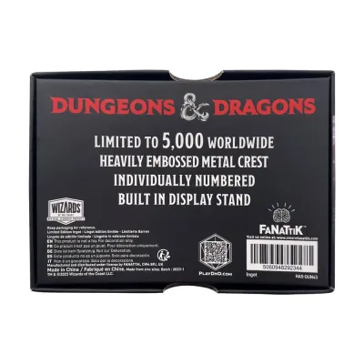 Dungeons & Dragons Limited Edition Mithral Hall Ingot