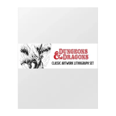 Dungeons & Dragons Limited Edition Lithograph Set