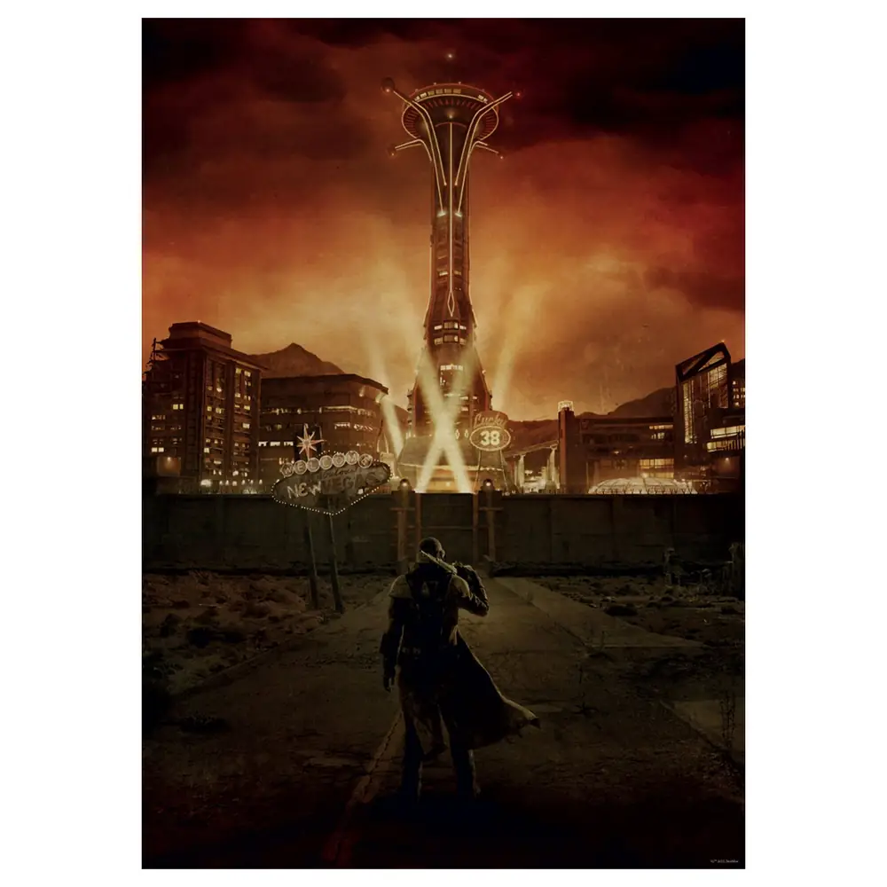 Fallout: New Vegas A3 Art Print