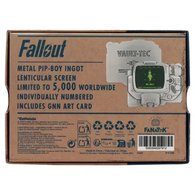 Fallout Pip-Boy Limited Edition Lenticular Ingot