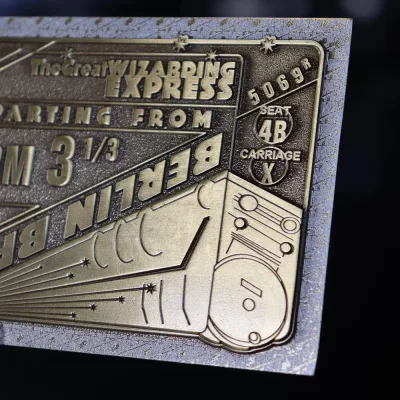 Fantastic Beasts Limited Edition The Great Wizarding Express Limited Edition Train Ticket