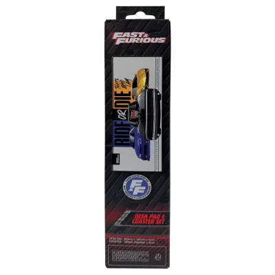 Fast & Furious ‘Ride or Die’ Desk Pad and Coaster Set