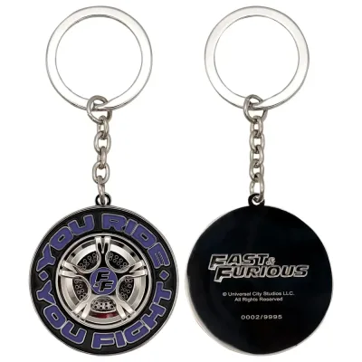 Fast & Furious ‘You Ride You Fight’ Keyring