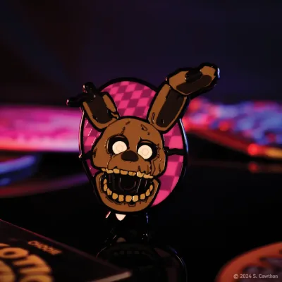 Five Nights at Freddy's Mystery Pin Badge CDU Containing 12 Blind Boxes