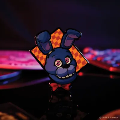 Five Nights at Freddy's Mystery Pin Badge CDU Containing 12 Blind Boxes