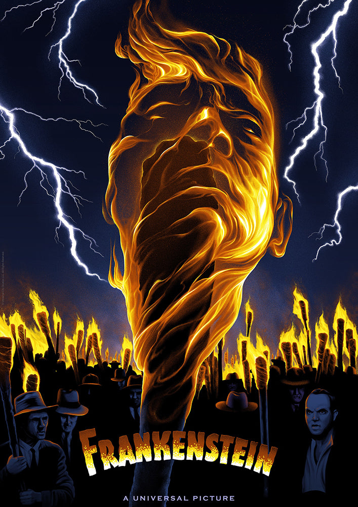 Universal Monsters Frankenstein Limited Edition Art Print