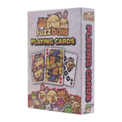 Fuzzballs Playing Cards CDU Containing 12 Packs