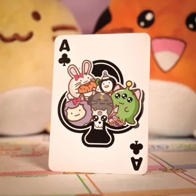 Fuzzballs Playing Cards CDU Containing 12 Packs