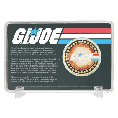 G.I. Joe: A Real American Hero 60th Anniversary 24k Gold Plated Coin