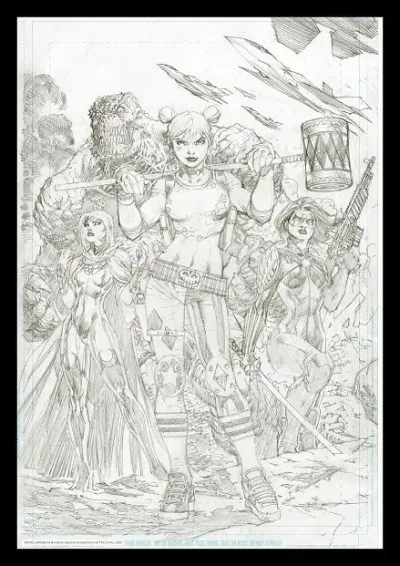 DC Comics Harley Quinn Limited Edition Art Print