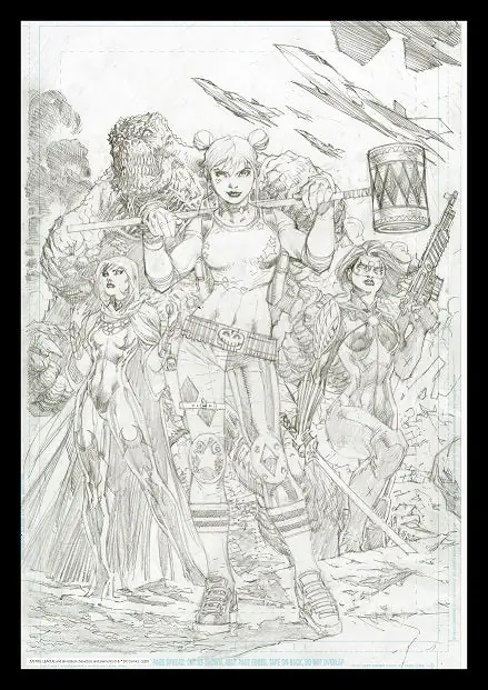 DC Comics Harley Quinn Limited Edition Art Print