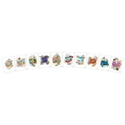 Harry Potter Limited Edition Lithograph Set