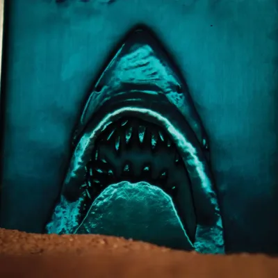 Jaws 50th Anniversary Poster Limited Edition Ingot