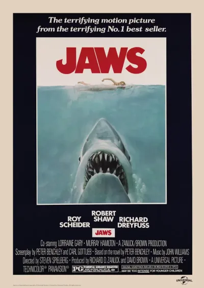 Jaws Limited Edition Art Print - 2 - Release 2