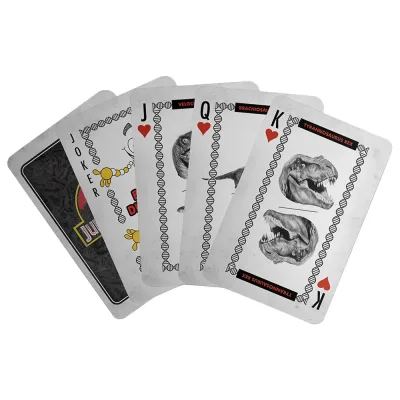 Jurassic Park Gift Shop Playing Cards CDU Containing 12 Packs