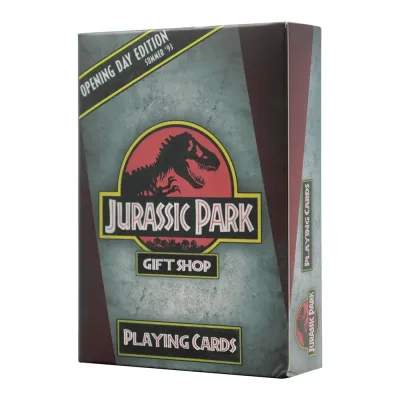 Jurassic Park Gift Shop Playing Cards CDU Containing 12 Packs