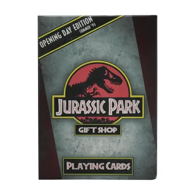 Jurassic Park Gift Shop Playing Cards CDU Containing 12 Packs