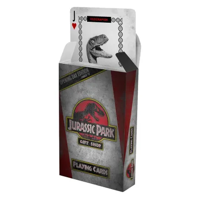Jurassic Park Gift Shop Playing Cards CDU Containing 12 Packs