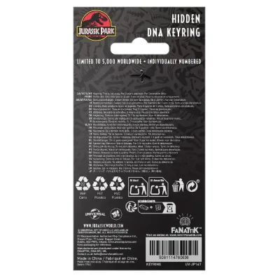 Jurassic Park – Sliding Barbasol Can Keyring