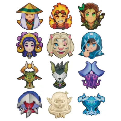 Magic: The Gathering Mystery Pins CDU of x12 Blind Boxes