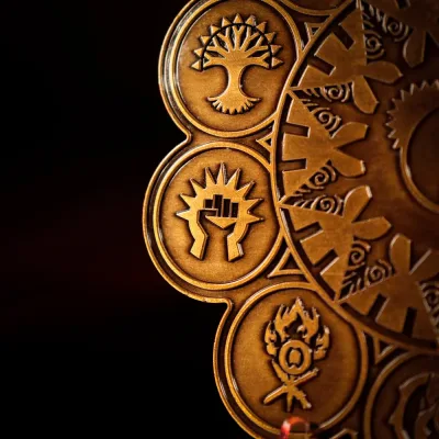 Magic: The Gathering Tablet of the Guilds Medallion