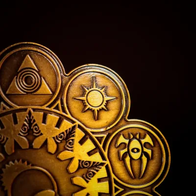 Magic: The Gathering Tablet of the Guilds Medallion