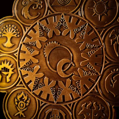Magic: The Gathering Tablet of the Guilds Medallion