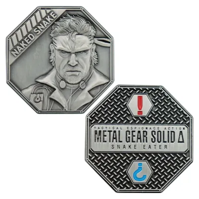 Metal Gear Solid Delta Limited Edition Naked Snake Coin