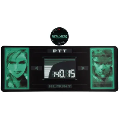 Metal Gear Solid Desk Pad & Coaster Set