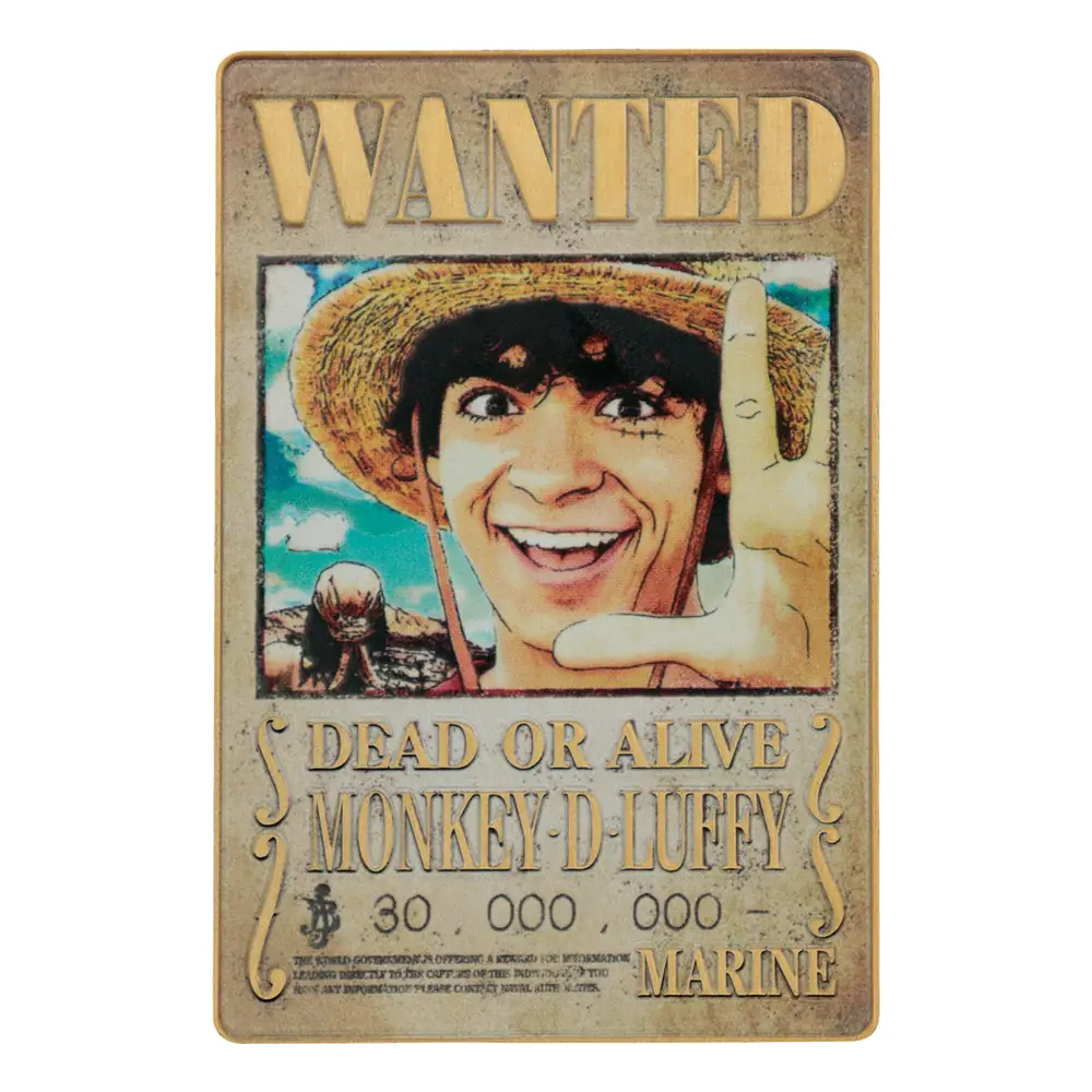 One Piece Limited Edition Wanted Poster Ingot